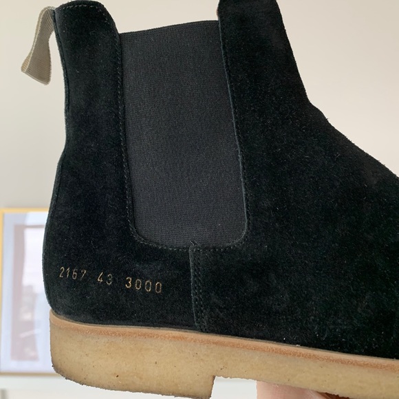 Common Projects Suede Chelsea Boots - Size 43 - Picture 7 of 8